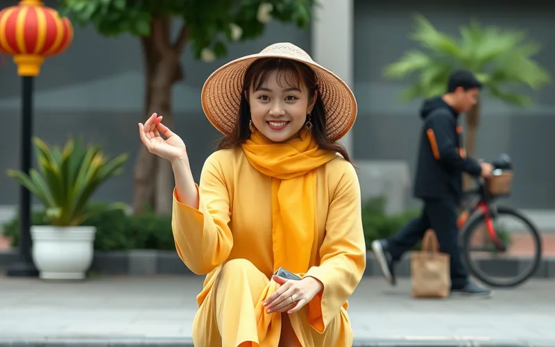 Cảnh quan sân vườn với hàng rào xanh và cây cảnh