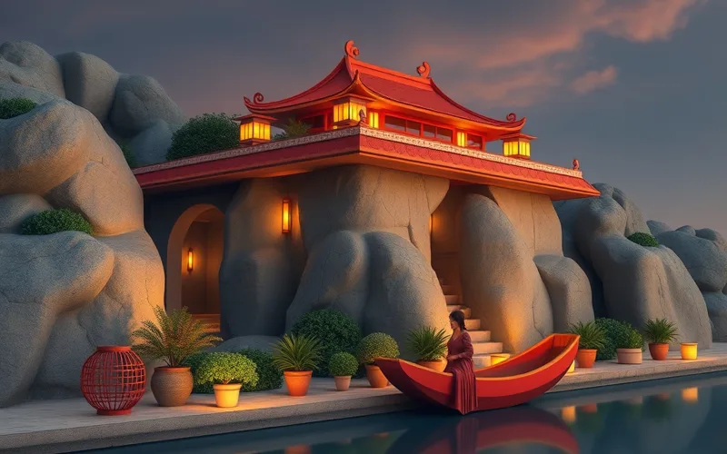 Thiết kế cảnh quan sân vườn chuẩn chuyên gia – Báo giá, chọn đơn vị uy tín Thiết kế cảnh quan sân vườn với cây xanh và lối đi đá